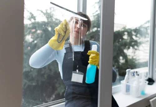 Nettoyage de vitres intérieures et extérieures à Cheveuges